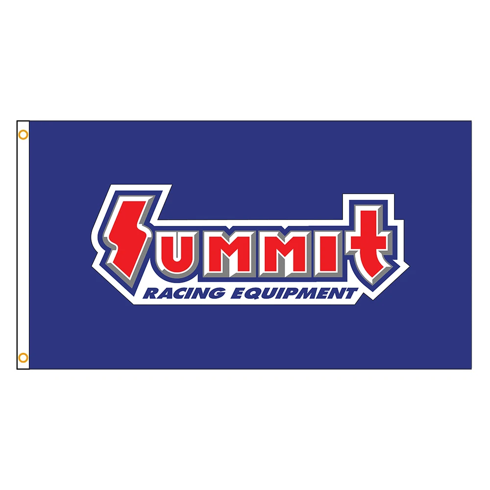

90x150cm Summit Racing Flag Polyester Printed Car Home or Outdoor Banner For Decoration