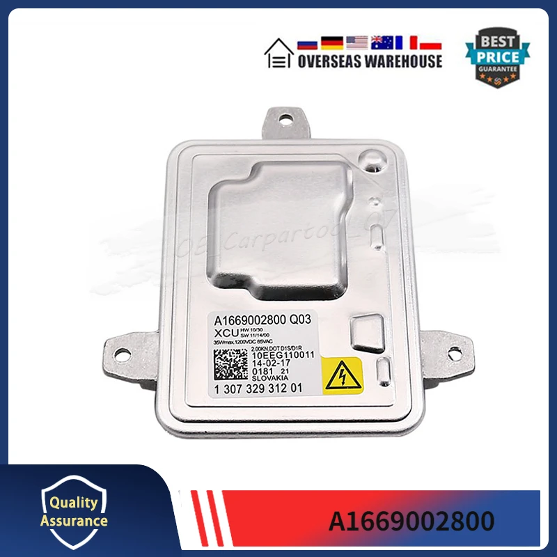

Модуль управления HID балластным блоком 1 шт., подходит для Mercedes BMW A1669002800 Q03 130732931201 A 166 900 28 00