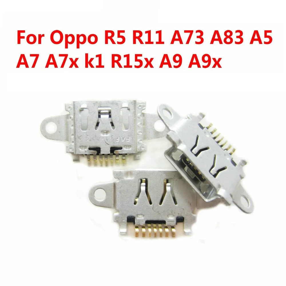 

Новый разъем Micro USB для зарядки разъем для Oppo R5 R11 A73 A83 A5 A7 A7x k1 R15x A9 A9x
