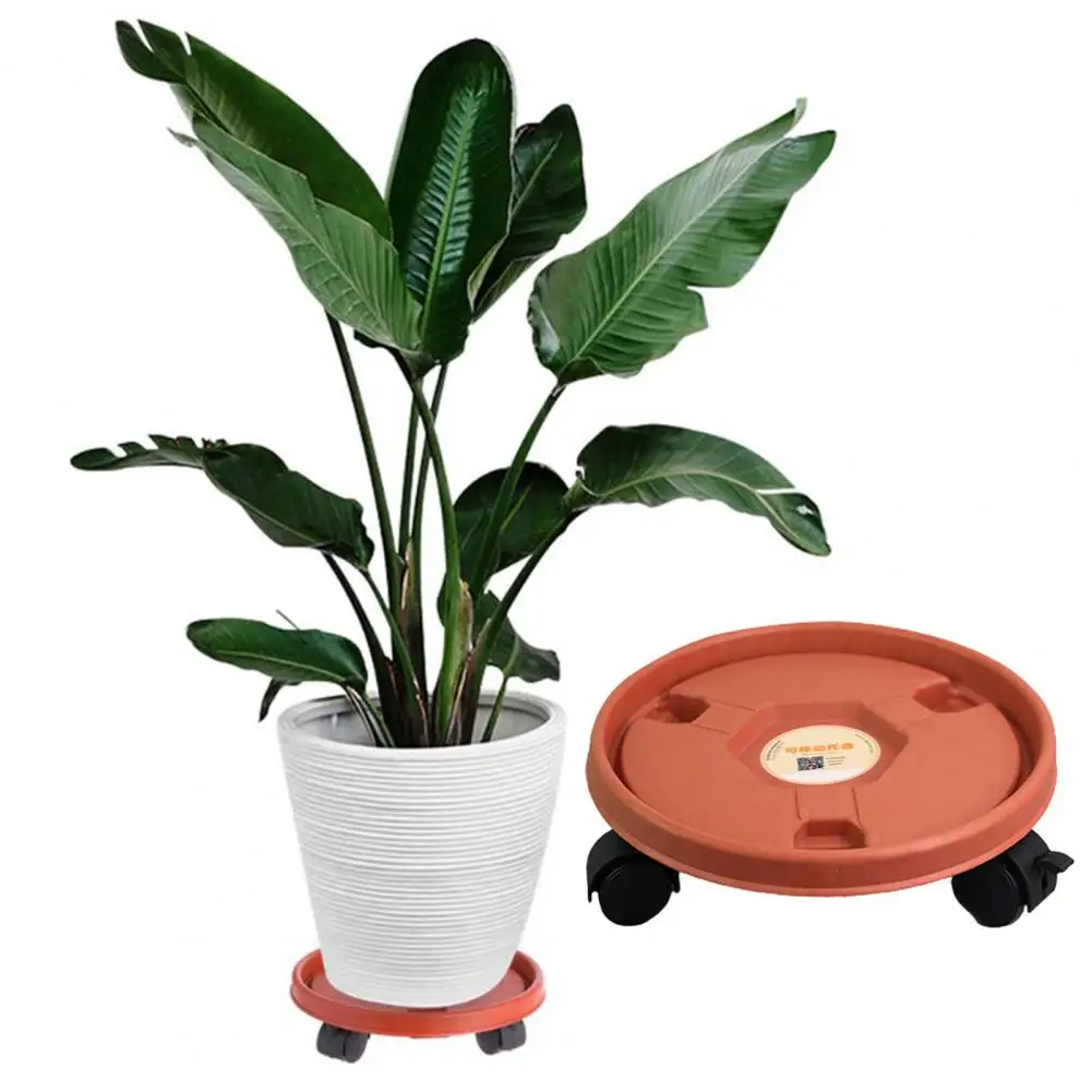 

High-quality Pot Trolley Easy to Move Thickened Round Plant Pot Caddy Pot Wheels Pot Mover