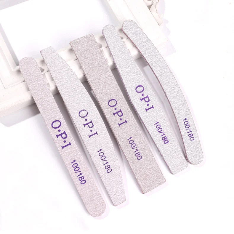 

1 шт. профессиональная пилка для ногтей 100/180, деревянная Двусторонняя пилка для ногтей, полированная полоска, шлифовальная бумага, пилка для ...