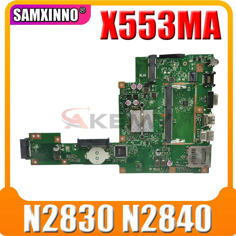 

X553MA Motherboard N2830 N2840 N2930 N2940 N3530 N3540 CPU for ASUS X553MA X503M F553MA F553M Laptop Motherboard Mainboard