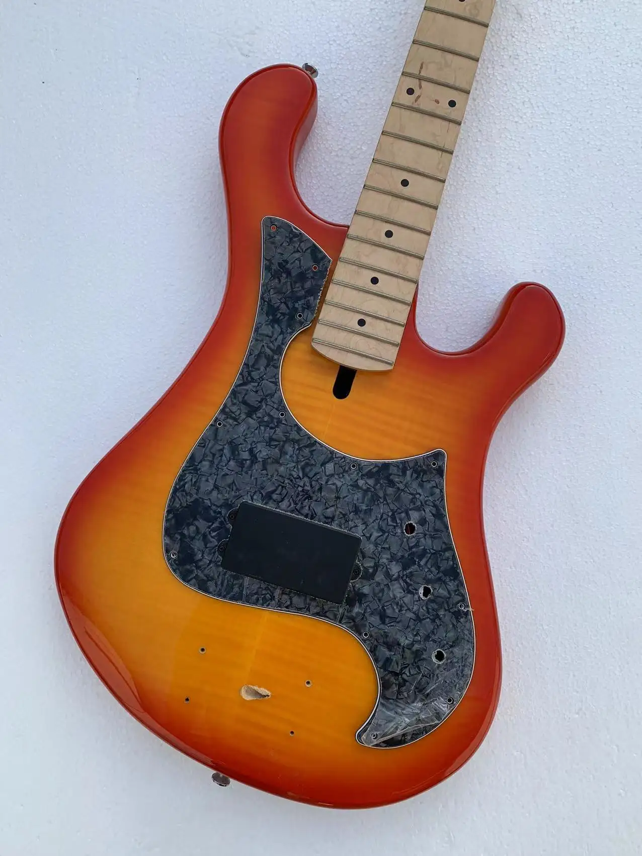 DIY Швабра Pickguard для D Custom 4 струны электрическая бас-гитара гитара скидка