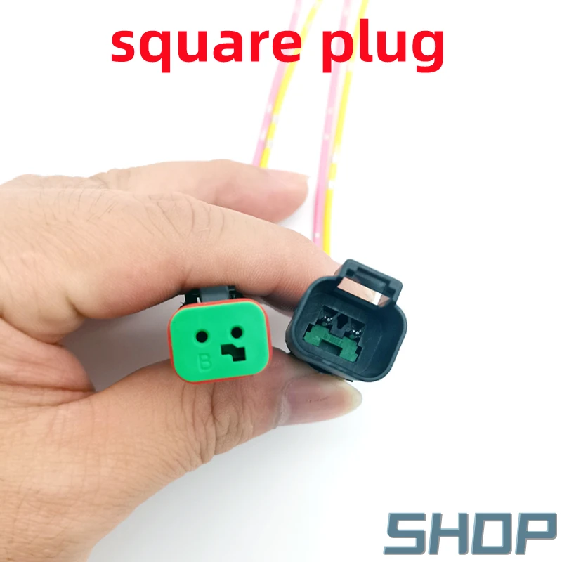 2-контактные соединительные вилки для фар экскаватора рабочего освещения и