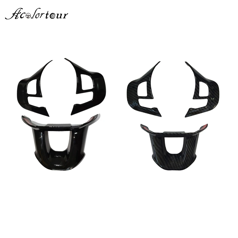 Глянцевая отделка из углеродного волокна Обложка логотип эмблема наклейка на