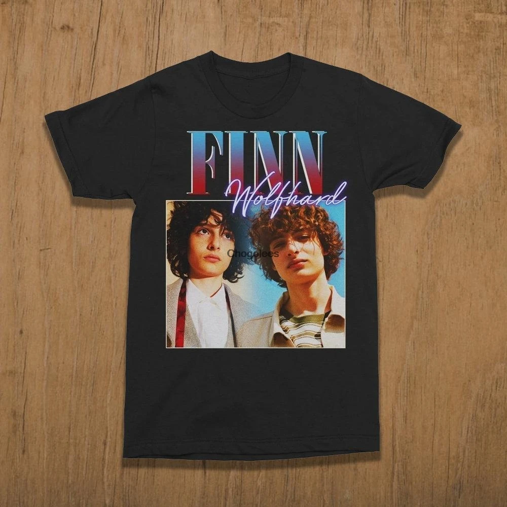 Винтажная футболка с изображением Финна и вольфберга | Футболки на заказ