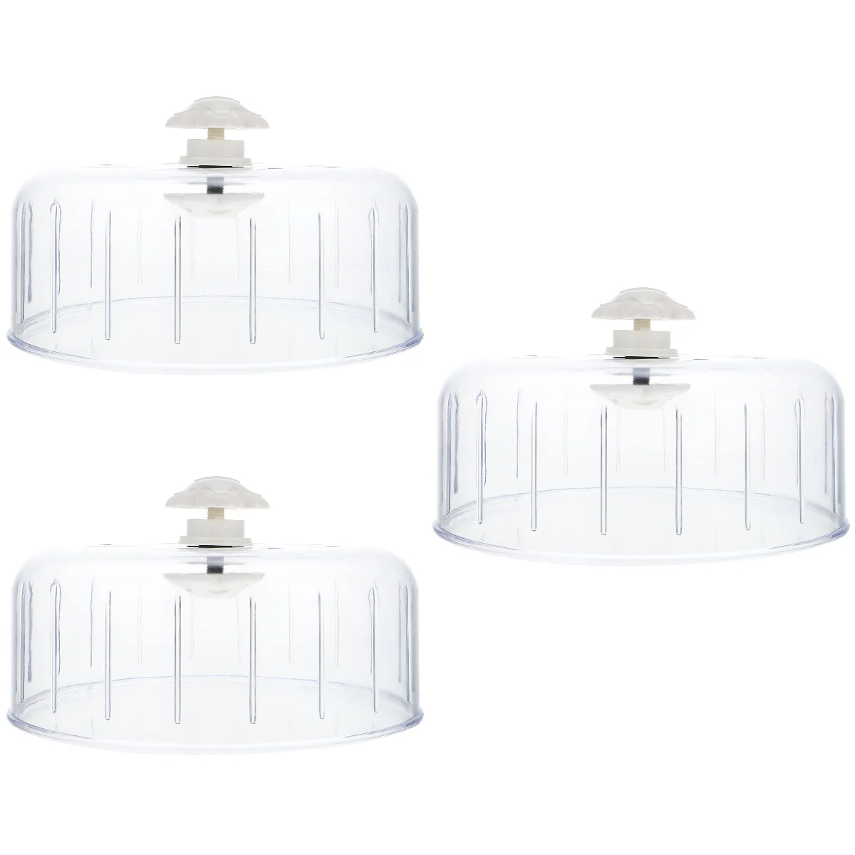 

3pcs Transparent Hamster Wheel Exercising Hedgehog Wheel Silent Rat Wheel Chinchilla Accessory