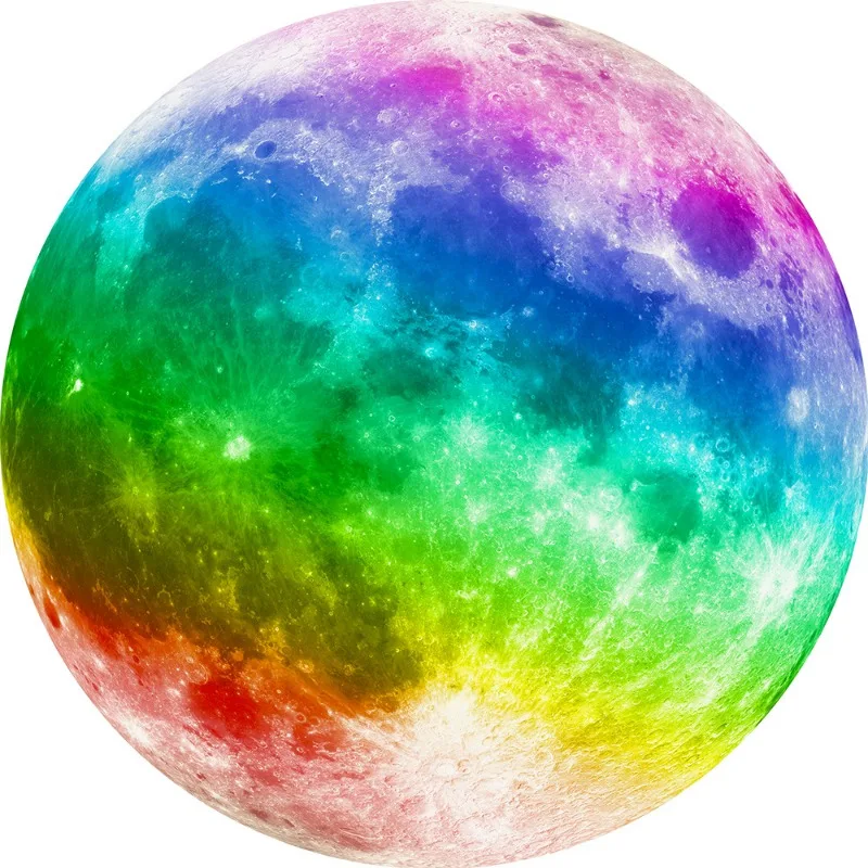 Светящиеся флуоресцентные наклейки в виде планеты 10/20/30 см