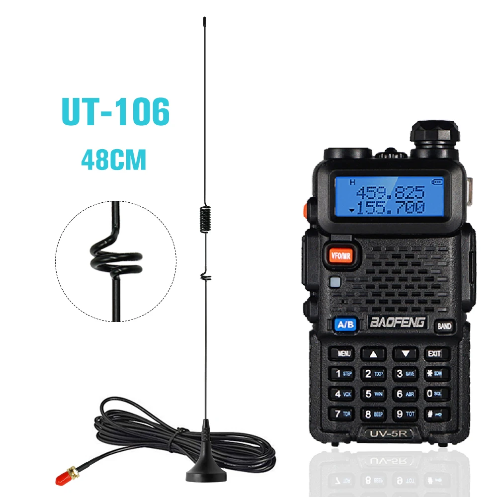 

Автомобильная магнитная антенна HF для Baofeng BF 888S