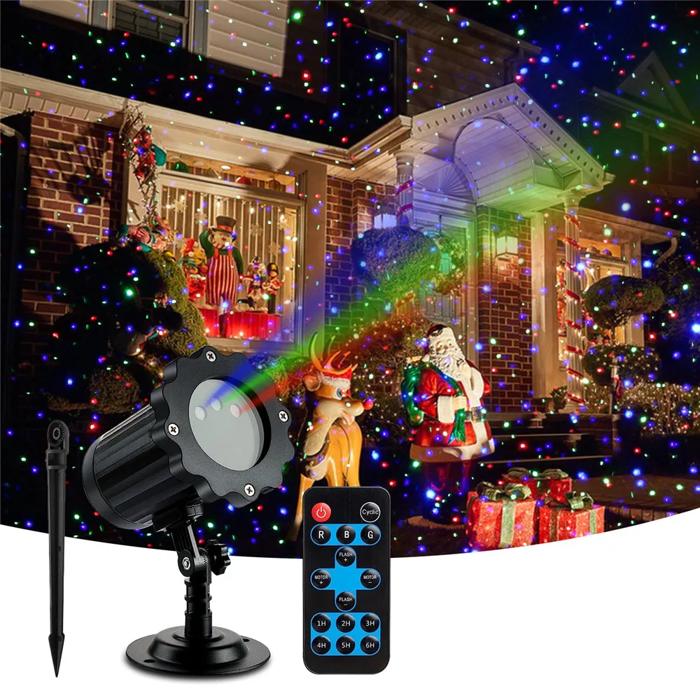 

Лазерный рождественский светильник Trecaan RGB