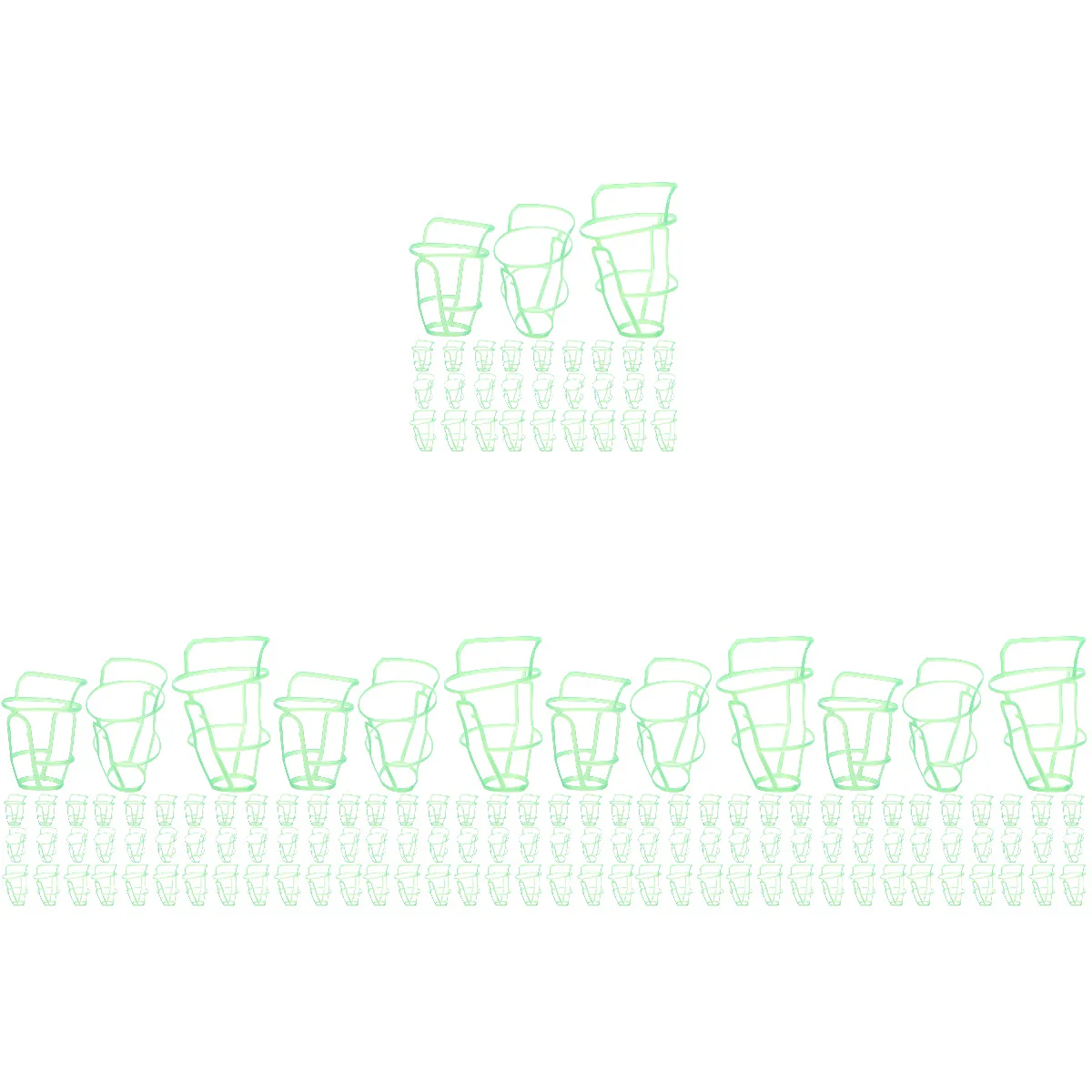 

Reusable Saline Bottle Cage Hanging Net Infusion Plastic Caps Supplies