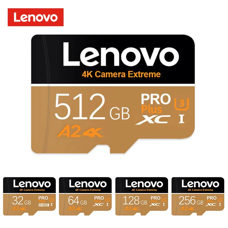 

Оригинальная микро-карта памяти Lenovo, высокоскоростная SD-карта 1 ТБ, 512 ГБ, 256 ГБ, класс 10, SD/TF флэш-карта памяти, мини-карта для телефона, компьютера, камеры