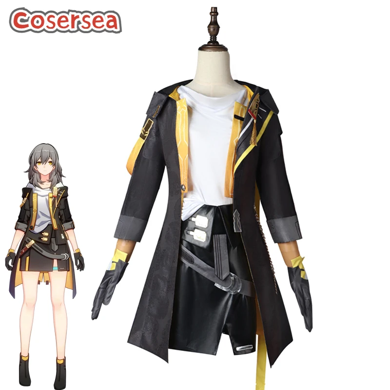 

Cosersea Trailblazer Cosplay Costume Game Honkai Star Rail Female Protagonist Trailblazer Cute Women Role Play Outfit Fullset
