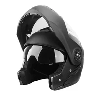 double glass motorcycle helmet detachable washable quick release buckle hd fog proof lenses full face