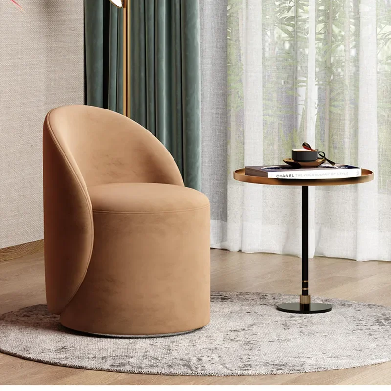 Роскошный подвесной стул для спальни Минималистичная спинка подставка под