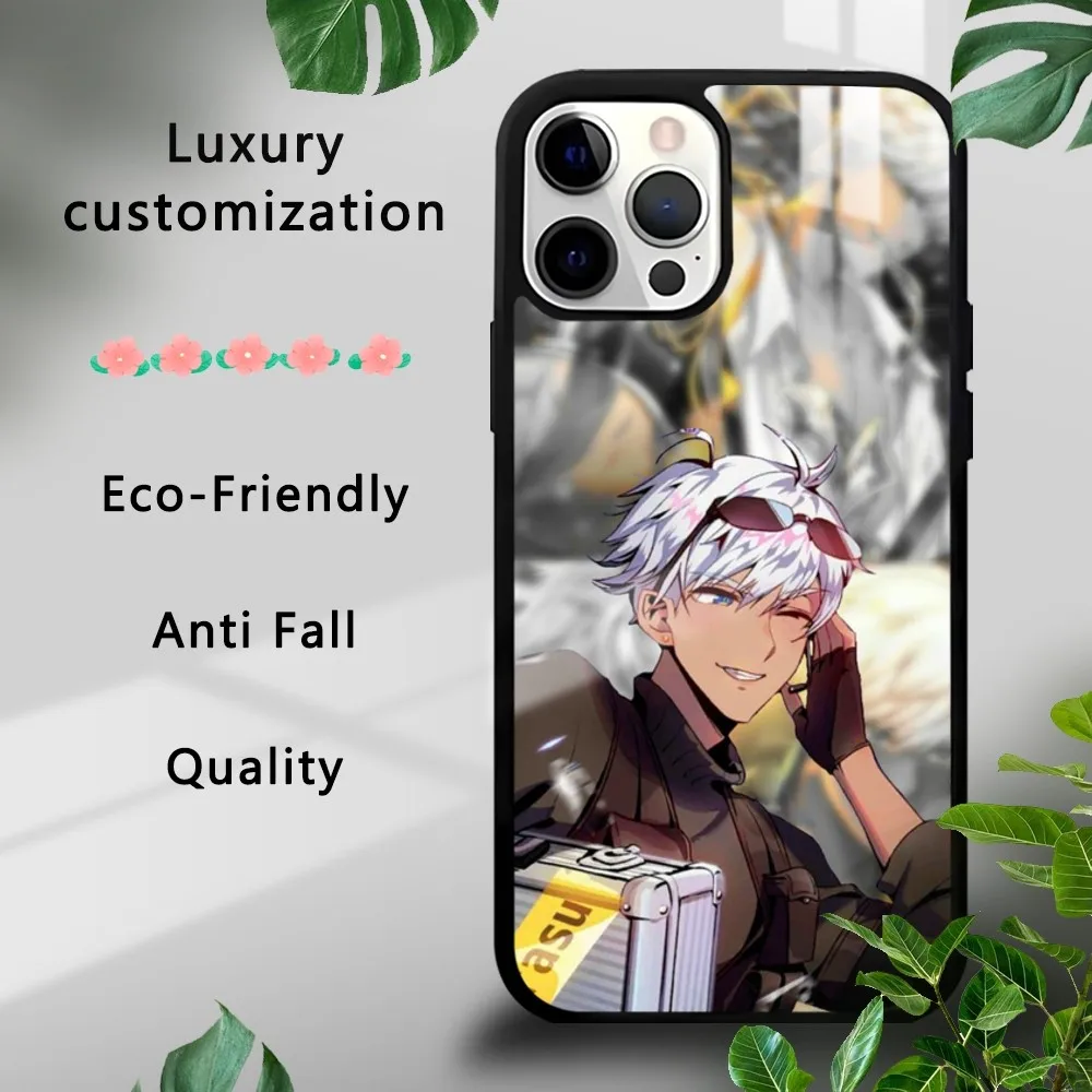 Game D-Obey Me Phone Case For iPhone 16 15 14 13 12 11 Pro Xs Max Mini Plus Celulares Hard Funda