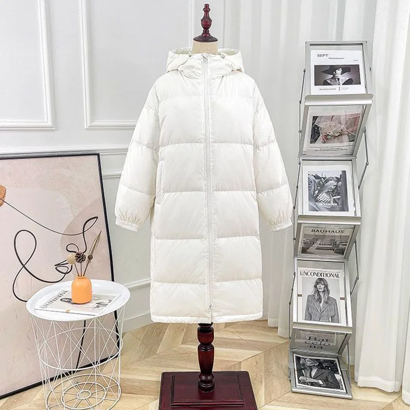 Женское зимнее пальто элегантный женский пуховик новинка 2022 модная теплая