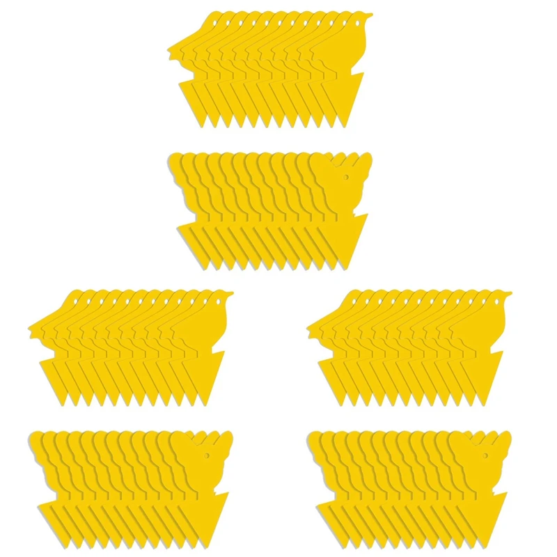 Клейкие ловушки для фруктов мух грибков насекомых Ловушки дома и улицы 72 шт.