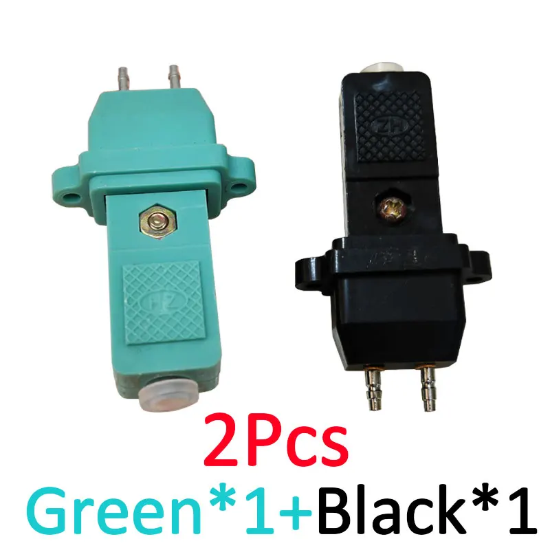 

2 шт. CZ-200 маленькая двухпроводная электрическая отвертка, 2-ядерная розетка, разъем питания постоянного тока, 2 контакта, зеленый, черный