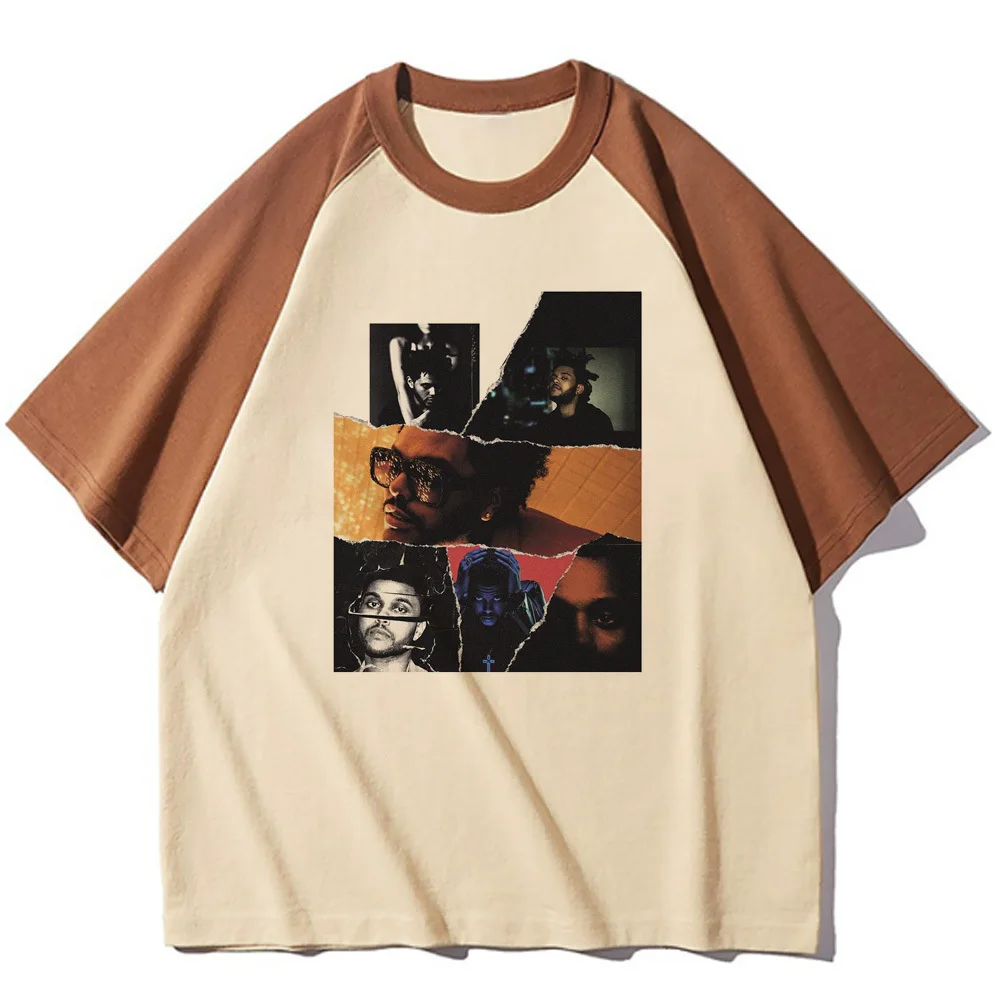 Футболка The Weeknd для девочек красочная корейская одежда футболки с графическим
