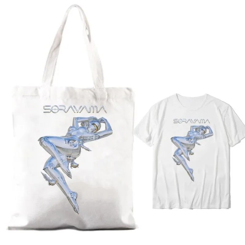 Art Hajimes Sorayama унисекс сумка через плечо из конопли и футболки