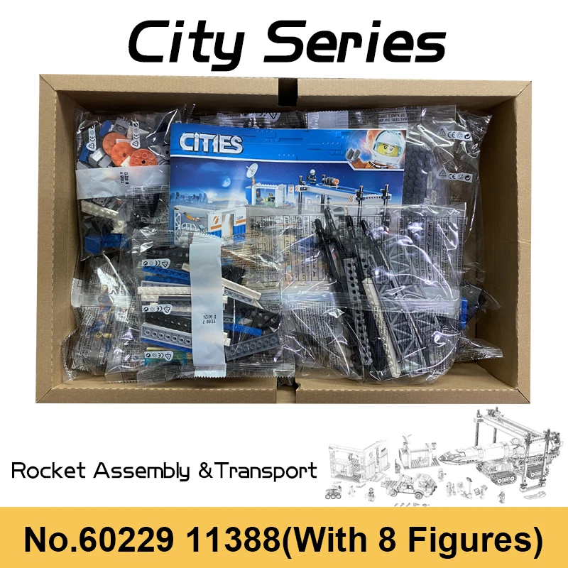 Конструктор космический в сборе для мальчиков 11388 год