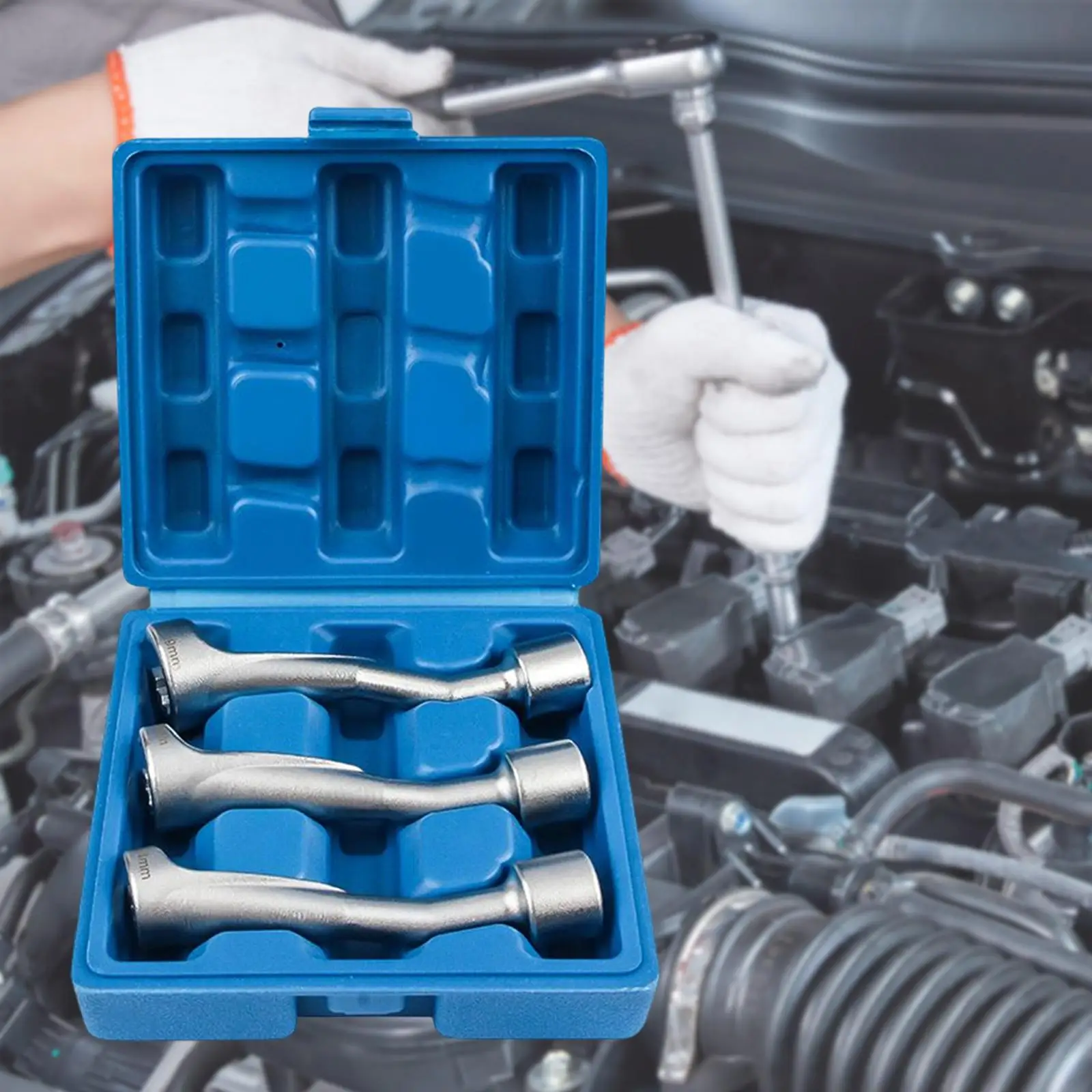 3x набор торцевых ключей для топливной форсунки ручной инструмент L-образный