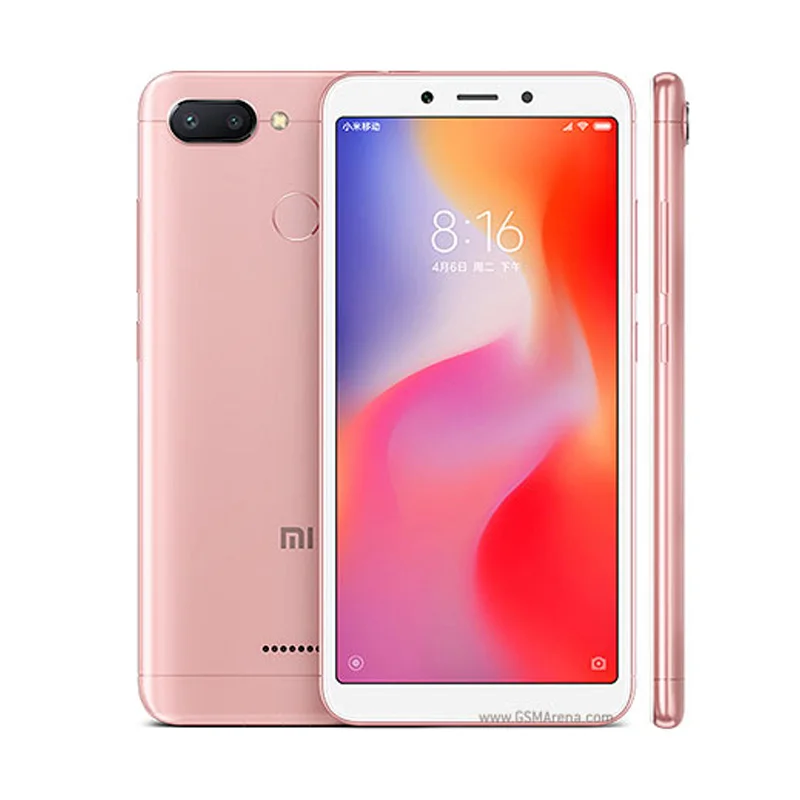 Xiaomi-smartphone Redmi 6 Google Play android 4GB 64GB desbloqueo facial MT6762 Helio P22 | Мобильные телефоны и