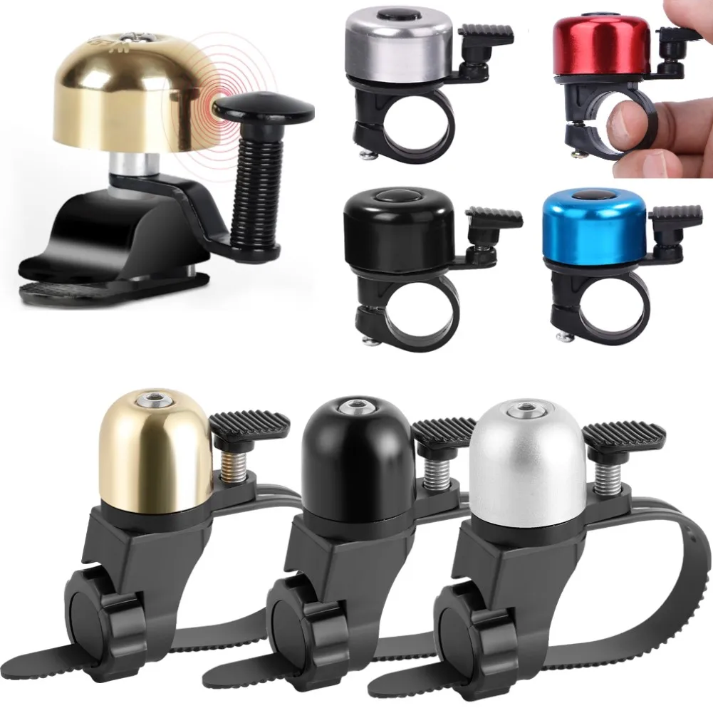 1/2pcs Portable Bicycle Scooter Retro Bell Ring MTB Road Bike Bell Ring Handlebar Horn Safety Warning Alarm Bell Cycling Parts