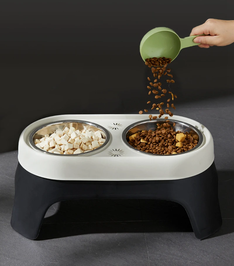 LMZOE новая повышенная миска для домашних животных противоударная еда из