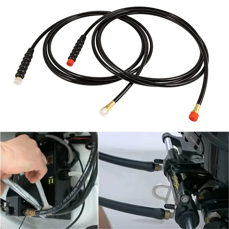 YMT HO5116 Hose Kit 16FT Compatible with Seastar Steering Systems Fit for Teleflex Hydraulic Outboard Steering Boat Accessories
