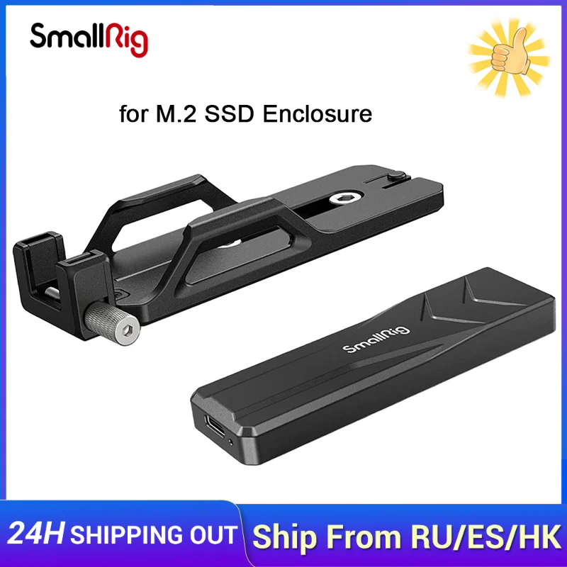 

SmallRig Quick Release Baseplate for M.2 SSD Enclosure - 3478