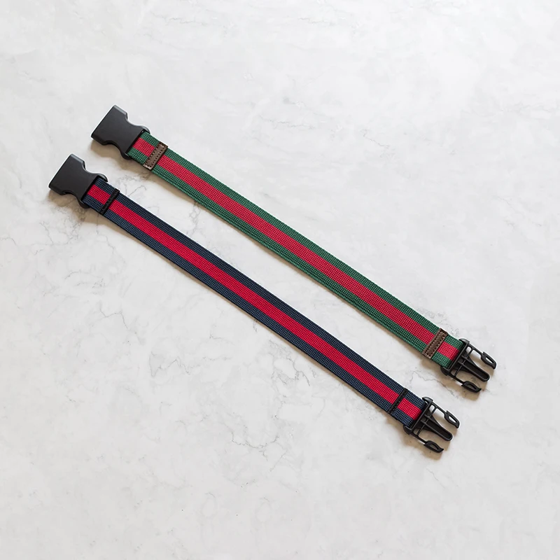 

Chest pockets extended strap with printing double G bag modification aslant extended bag belt luxury bag strap