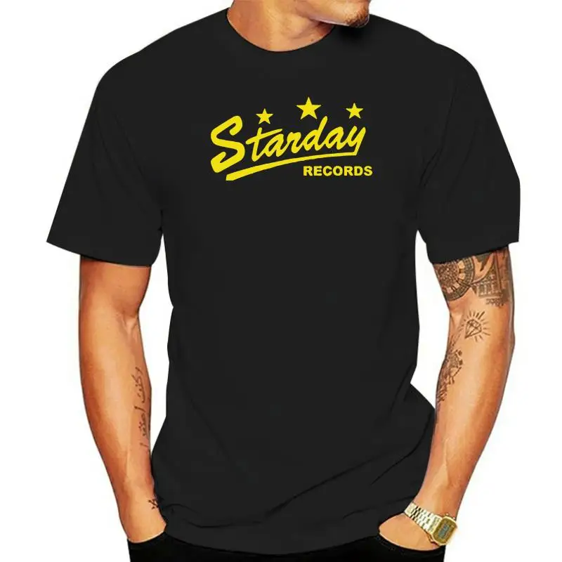Camiseta de Starday Records 100% algodón rojo Sovine Willie Nelson Dottie West