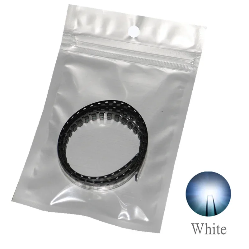 100 шт. 0805/2012 SMD светодиодный комплект лампы чип световые бусины теплый белый