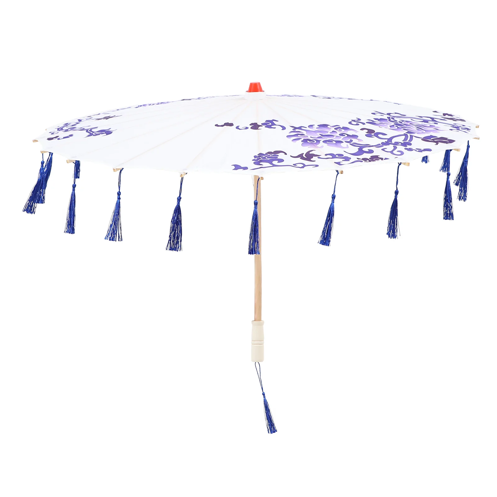 

Printed Wedding Decorative Dancing Handled Vintage Parasol Japanese