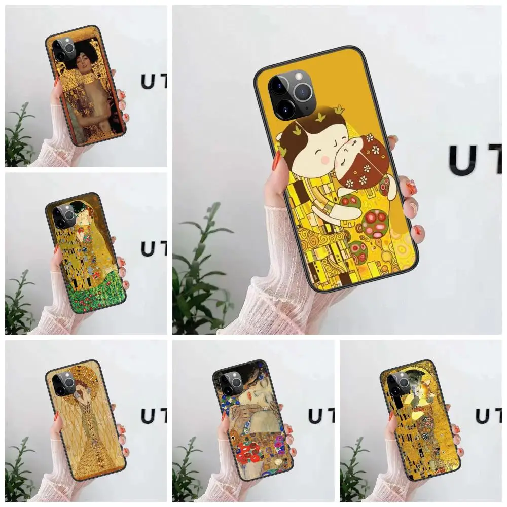 Kiss By Gustav Klimt Best Price For Xiaomi Pocophone F1 F2 F3 Note 3 10 Max 3 2S M3 X2 X3 GT NFC Lite Play Pro 5G Soft TPU Case