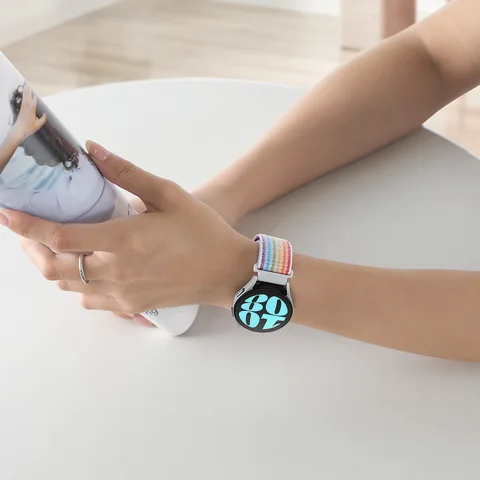 Нейлоновый ремешок CRESTED для Samsung Galaxy Watch, Huawei Watch