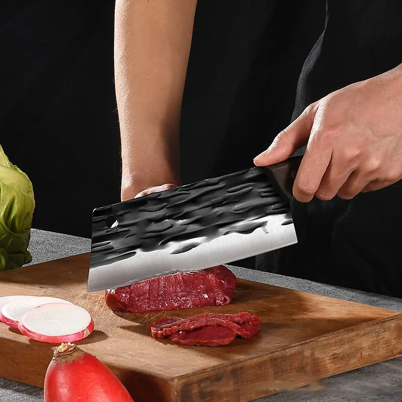 Кованый нож мясника