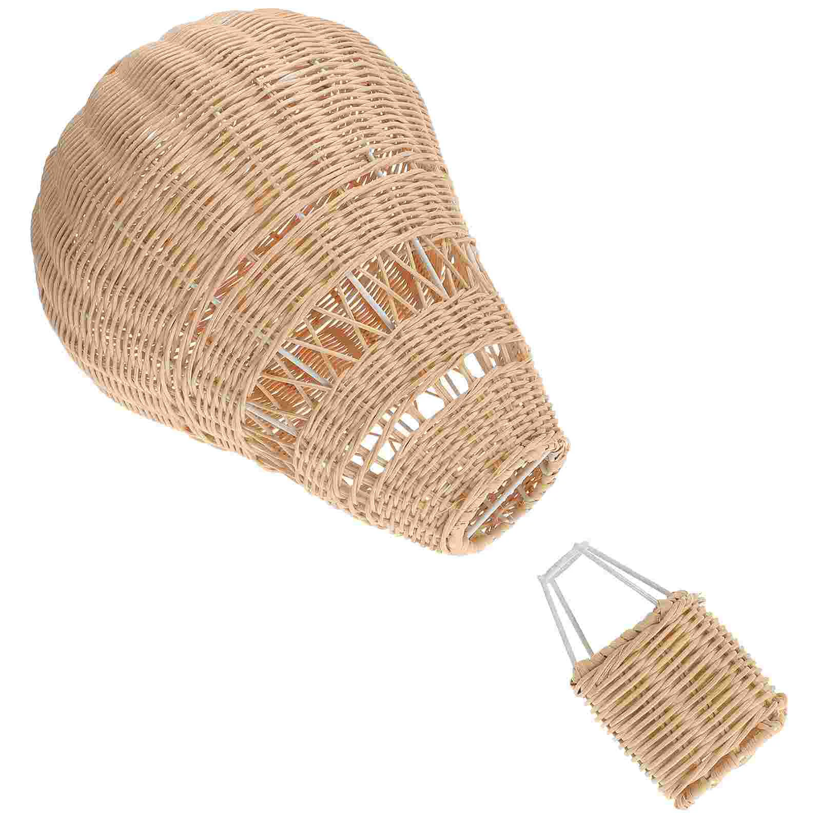 

Hot Air Balloon Hanging Balloons Ornament Decor Rattan Wall Kids Room Woven Decorations Partyprops Hangings Home Farmhouse
