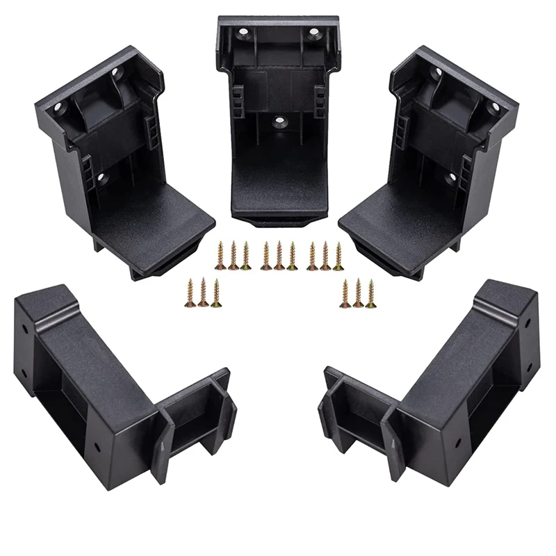 

5Pcs Tool Mount for Dewalt 18V,20V Drill, Battery Holder for Dewalt Battery Dock Holder Fit for DCB203 DCB205 Battery