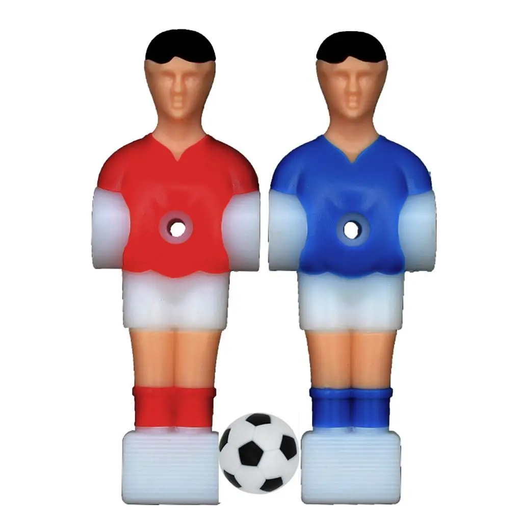 

22x Foosball Men Soccer Table Football Players with Ball Game Accessories Style 3