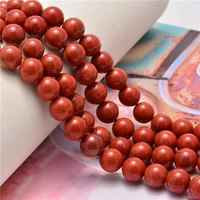 natural red jasper beads for jewelry making diy bracelet necklace 46810mm spacer bead