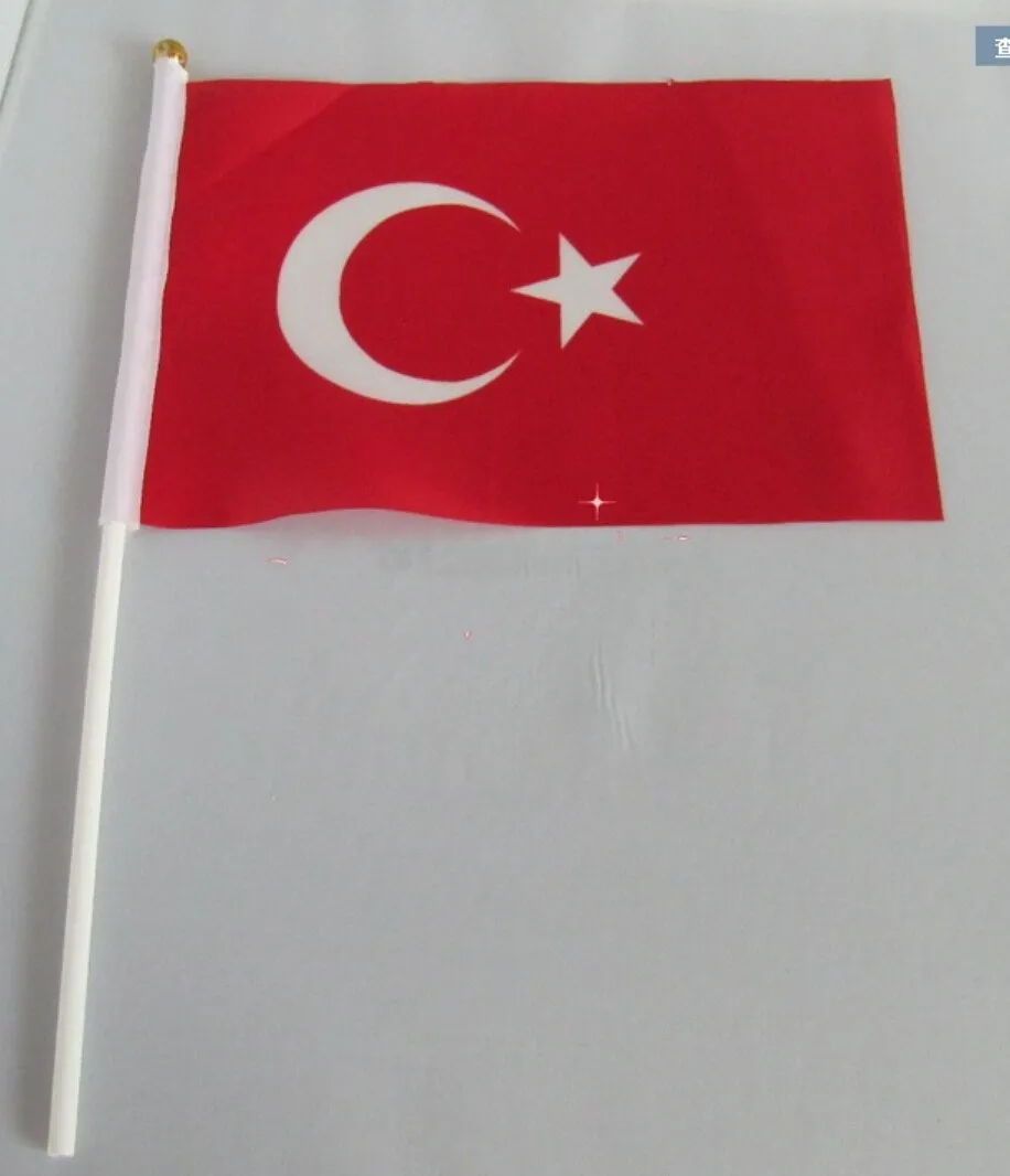 

Флаг машущий рукой, 14*21 см