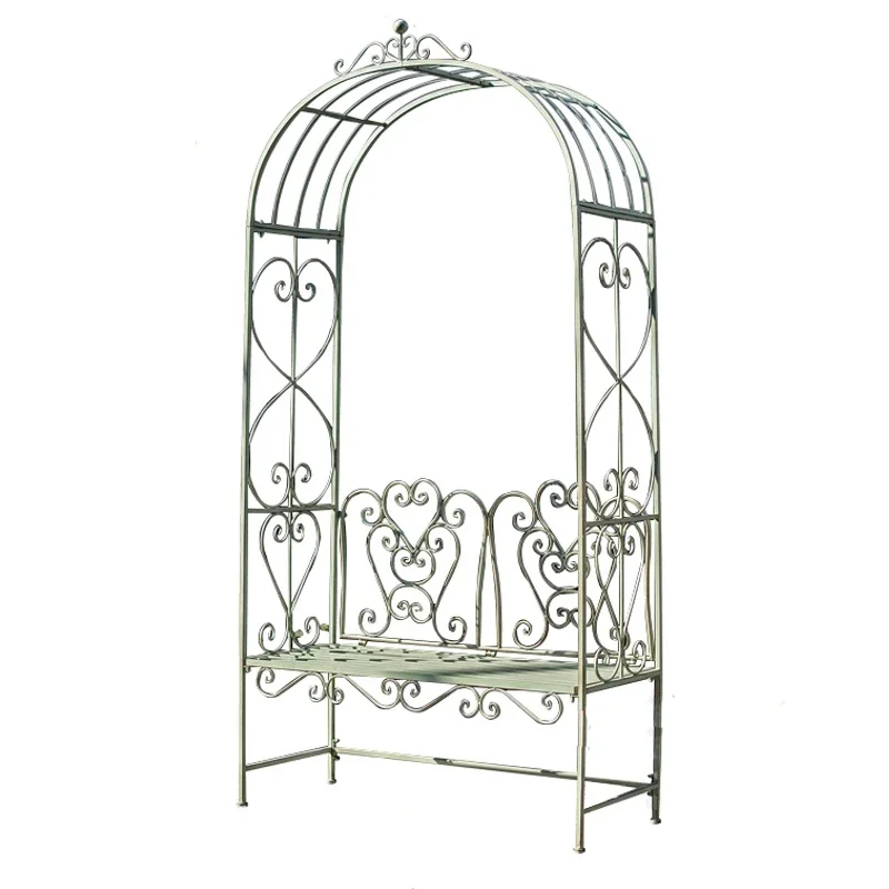 Уличная Подставка под виноград с железными цветами стойка для альпинизма и лозы