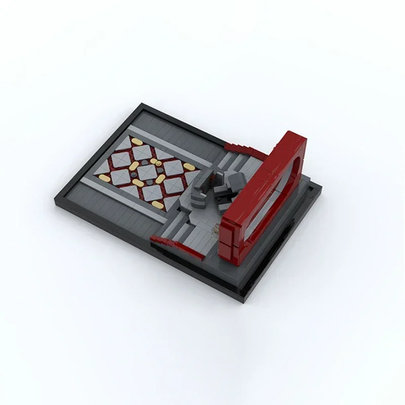 Популярные строительные блоки Star Movie Moc Senate офисные кирпичи модель DIY сборка