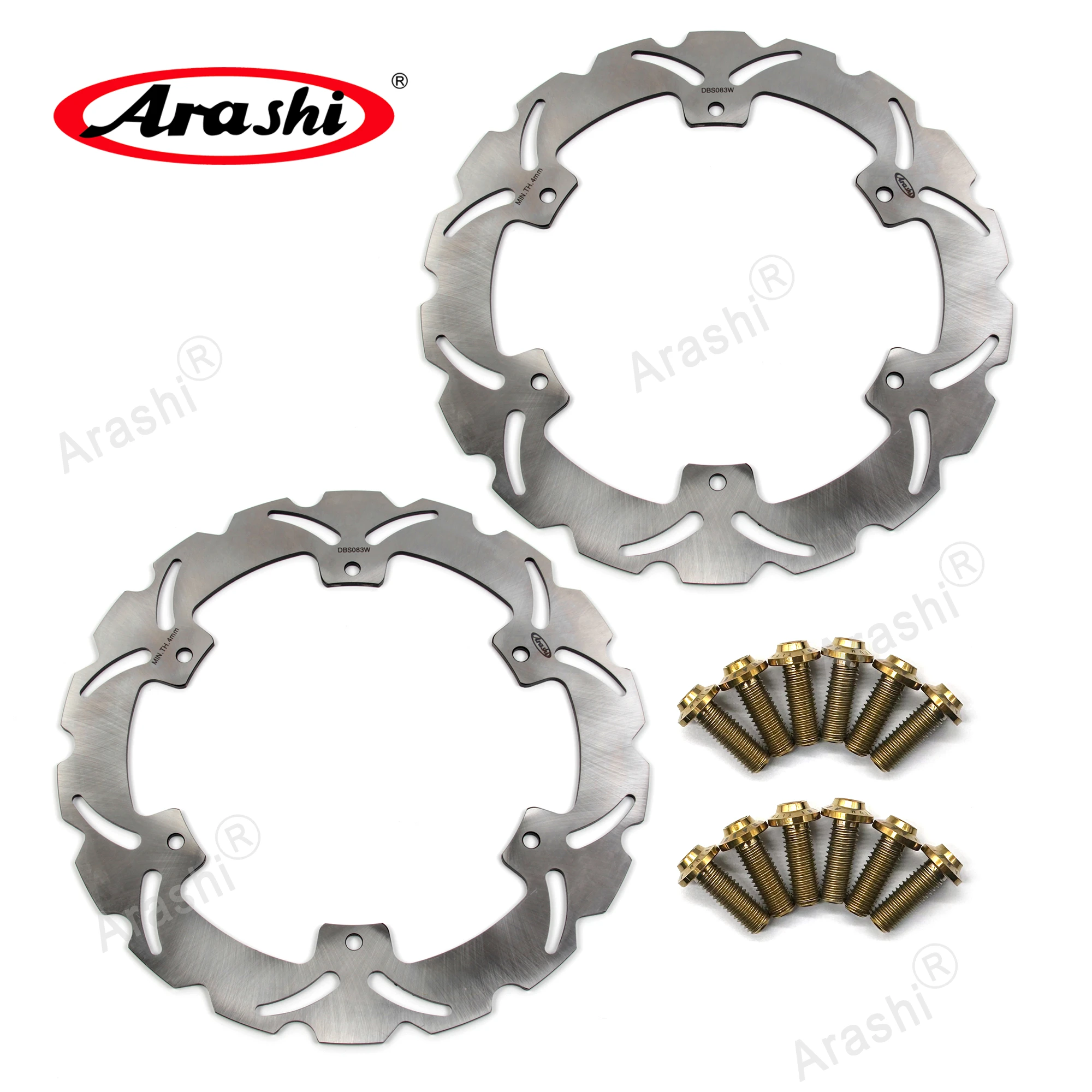 Фото Подходит для Yamaha Diversion 900 1994 1995 1996 DIVERSION 900cc Arashi, 2 шт., 320 мм, фиксированный передний ротор, тормозной диск №4
