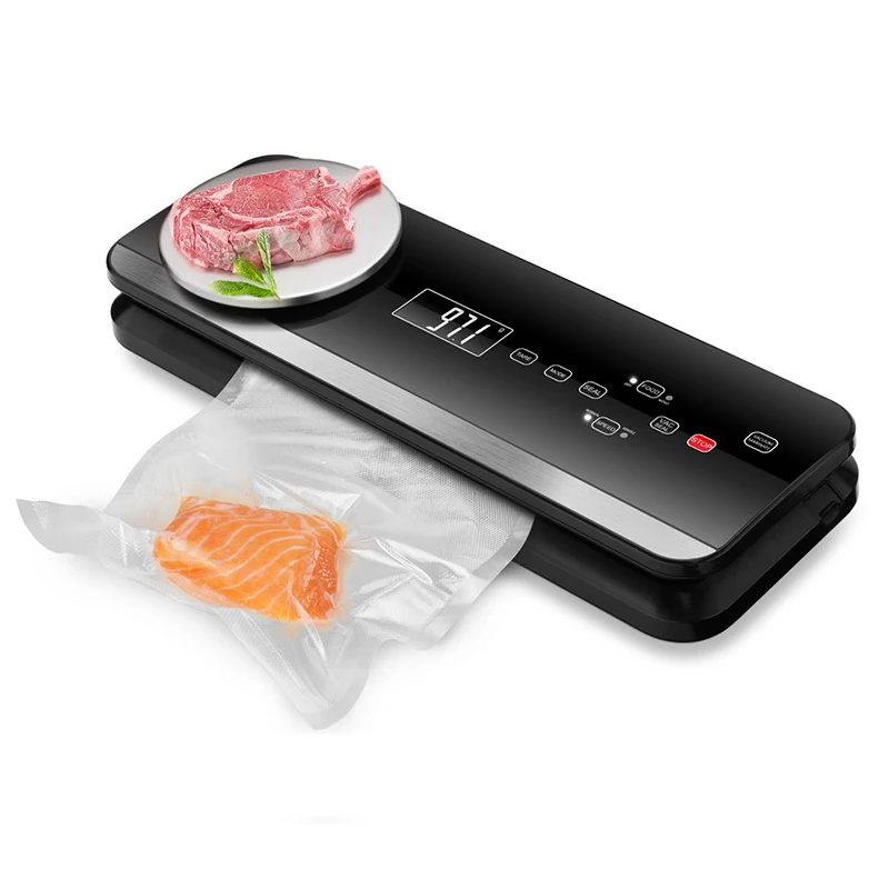 

LAIMENG Automatic Vacuum Sealer Machine With Food Grade Vacuum Bags Packaging Packs For Vacuum Packer Package For Kitchen S197
