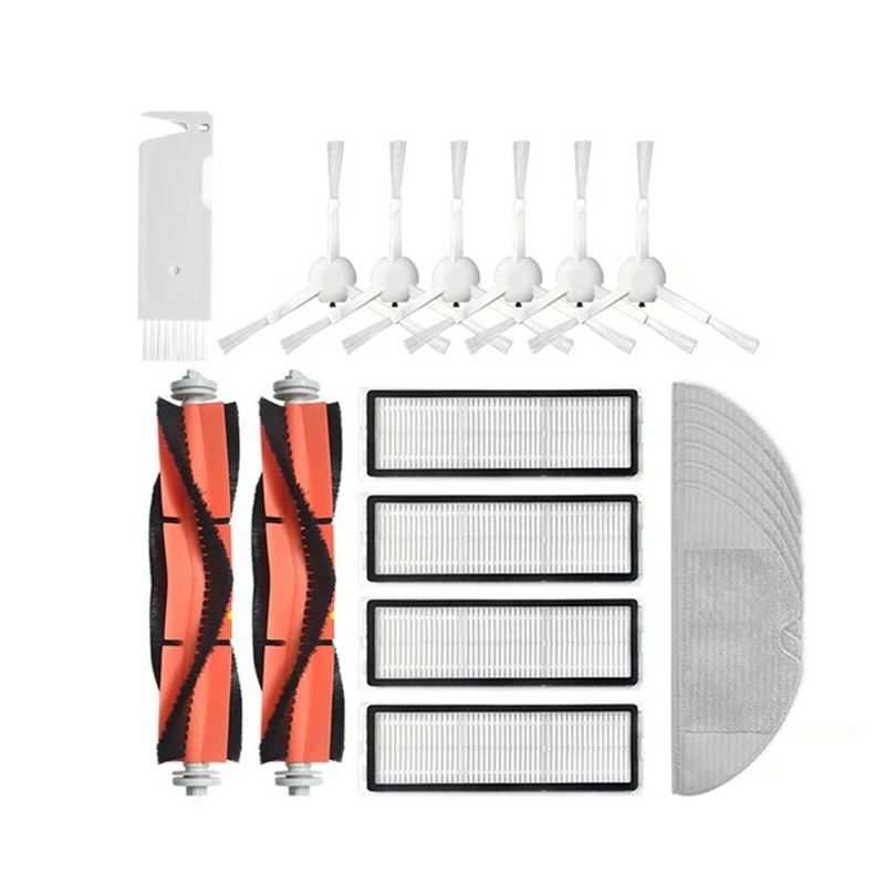 

Parts For Xiaomi Mijia 1C SKV4093GL STYTJ01ZHM Robot Vacuum Cleaner Accessories Mop Cloth Main Brush Filter Side Brush