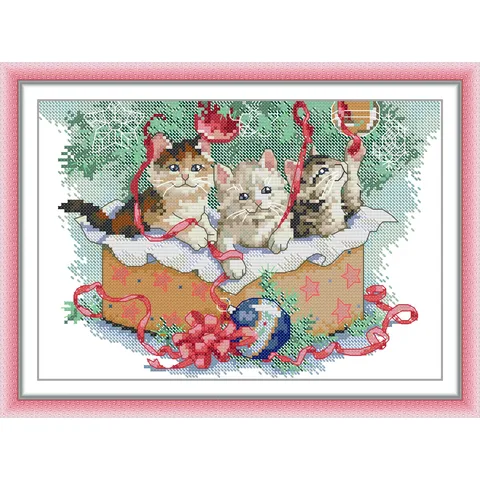 Soulgift Набор для вышивки крестом "Игра с отделками"